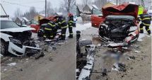 Stire din Eveniment : O fetiță de 5 ani, rănită în urma unui accident rutier violent