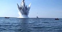 Stire din Eveniment : Mina marină depistată în Marea Neagră, distrusă! Se caută şi altele