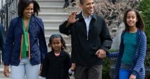 Fiicele cuplului Obama, concepute  cu ajutorul fertilizării in vitro