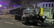 Stire din Eveniment : Crăciun negru. Un şofer teribilist s-a întors beat de la club şi a băgat doi oameni în mormânt