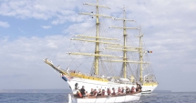 Stire din Eveniment : Nava Școală "Mircea" își continuă marșul în Marea Mediterană