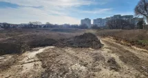 Stire din Politică-Administrație : Un stadion promis, o groapă reală! Când încep lucrările la arena Farul?
