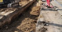 Stire din Social : Stadiul lucrărilor de reabilitare a magistralelor de apă pe strada Baba Novac din Constanța