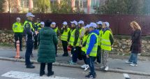 Stire din Eveniment : Siguranța rutieră, vitală pentru elevi. IPJ Constanța se implică în acțiuni comune cu școala