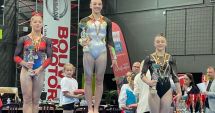 Alexia Vânoagă şi Miruna Botez din Constanţa au strălucit la concursul de gimnastică 