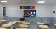 Stire din Cultură-Educație : Laborator modern de limba turcă și sistem de sonorizare, la Școala Nr. 1 din Mangalia