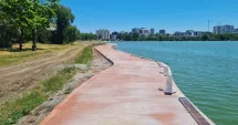 Stire din Social : Malurile lacului Tăbăcărie, salvate după ani de eroziune! Autoritățile promit o promenadă modernă