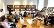 Stire din Cultură-Educație : Fabrica de gravură a maestrului Ion Tițoiu și-a deschis porțile pentru publicul constănțean