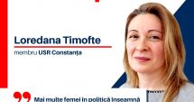 Stire din Politică-Administrație : USR Constanța o trimite pe Loredana Timofte în Consiliul Local Municipal Constanţa