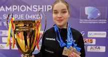 Constănţeanca Elena Zaharia, la înălţime la Campionatele Europene de Tenis de Masă U21