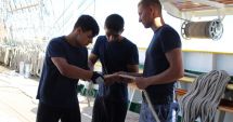 Stire din Actualitate : „Am ales Academia Navală pentru a putea merge în voiaj cu nava-școală «Mircea»”