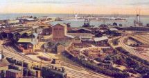 Cum era organizată aprovizionarea navelor străine, în portul Constanța, în 1922