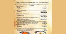 Stire din Economie : Detalierea informațiilor din meniurile restaurantelor a fost amânată până la 15 martie 2023