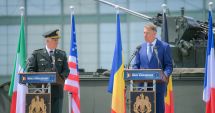 Stire din Politică-Administrație : Preşedintele Klaus Iohannis, întâlnire cu regele Belgiei la Baza 57 Aeriană Mihail Kogălniceanu