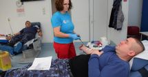 Marinarii militari au donat sânge la Centrul de Transfuzii Constanța