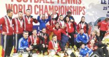 România, șapte medalii de aur și una de argint la CM de fotbal-tenis din Franța