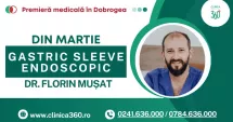 Stire din Social : Premieră medicală în Dobrogea: Dr. Florin Mușat introduce procedura de gastric sleeve endoscopic la Constanța