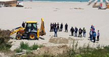 Stire din Eveniment : Jandarmii și procurorii au luat cu asalt construcțiile ilegale de pe plaja din Faleză Nord