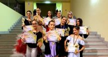 Trofee și medalii pentru elevele de la coregrafie ale Colegiului de Arte 