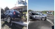 Stire din Eveniment : Galerie foto. Accident cu CINCI victime, la Constanța, după ce un autoturism a intrat pe contrasens