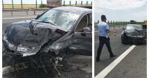 Stire din Eveniment : Atenție, șoferi! O bandă de pe autostrada A4, închisă circulației din cauza unui accident