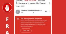 ALERTĂ: Tentativă de fraudă cu donații false pentru ajutorarea Ucrainei