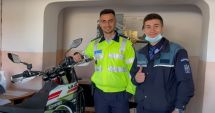 Stire din Actualitate : Un britanic și-a urmărit până în România motocicleta furată și a recuperat-o cu ajutorul poliției din comuna Matca
