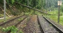 Stire din Actualitate : Furtunile afectează circulația trenurilor: restricții pe anumite sectoare. Ce spune CFR
