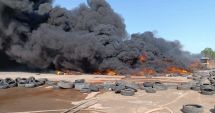 Incendiu la fabrica de ciment din Medgidia: Intervenție rapidă a pompierilor și anchetă amplă a Gărzii de Mediu Constanța