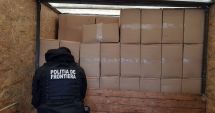 Stire din Eveniment : Garda de Coastă: Șoferul dubiței burdușite cu țigări de contrabandă, arestat