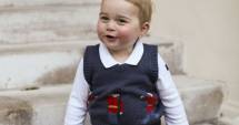 Casa regală britanică a publicat fotografii noi cu prințul George