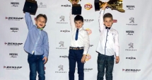 Stire din Sport : George Onoaie, vicecampion național la karting, clasa Kid Honda