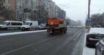 Stire din Social : Ger și viscol, la Constanța. Cum  se acționează pe arterele din municipiu
