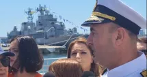 Stire din Eveniment : Viceamiralul Mihai Panait: Nouă mine marine distruse și intervenții împotriva dronelor în zona Mării Negre