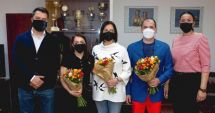 Stire din Sport : Gimnastică / Larisa Iordache și antrenorii săi, felicitați de conducerea CS Dinamo