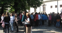 Stire din Economie : GALERIE FOTO. Grevă spontană la ANAF Constanța