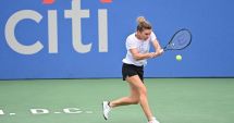 Stire din Sport : Simona Halep şi iadul îndurat la Washington. Infern la 40 de grade Celsius