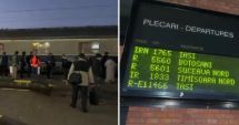 Stire din Actualitate : Haos în gări. Zeci de trenuri ale CFR Călători au fost suspendate