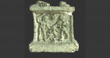 Hercules, înfățișat pe un basorelief din secolul III