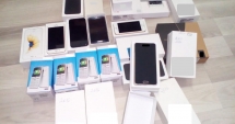Stire din Eveniment : MAGAZIN TELEKOM DIN CONSTANȚA, SPART DE HOȚI.  142 de telefoane mobile, furate