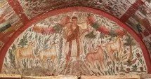 Stire din Actualitate : Descoperire istorică în Turcia. O frescă rară îl arată pe Iisus ca păstor