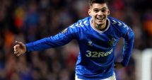 Stire din Sport : Ianis Hagi, erou pe "Ibrox": a înscris două goluri în Europa League