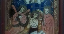 Stire din Cultură-Educație : Icoană cu foiţă de aur, din secolul XVIII, la Muzeul de Artă Populară