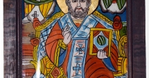 Stire din Cultură-Educație : Icoane cu chipul  Sfântului Nicolae,  la Muzeul de Artă Populară