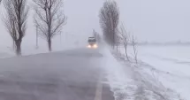 Stire din Social : ANM a emis un Cod Galben de vânt, ninsori viscolite și polei, în Dobrogea