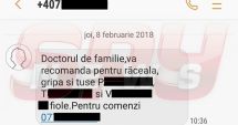Stire din Social : Ai primit acest SMS de la "medicul de familie"? ATENȚIE, ESTE ESCROCHERIE!