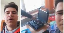 Stire din Eveniment : Anchetă într-un colegiu, după ce au apărut imagini cu elevi care prăjesc mici în clasă