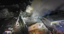 Stire din Actualitate : Incendiu violent într-un club de noapte. Sute de persoane au fost evacuate