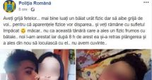 Stire din Eveniment : Postare controversată pe un cont fals al Poliției! Ce se întâmplă, de fapt, cu fata maltratată de iubit