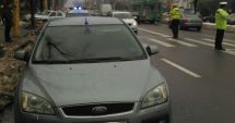 Stire din Eveniment : GALERIE FOTO / Accident rutier la Constanța. Minor accidentat de un polițist